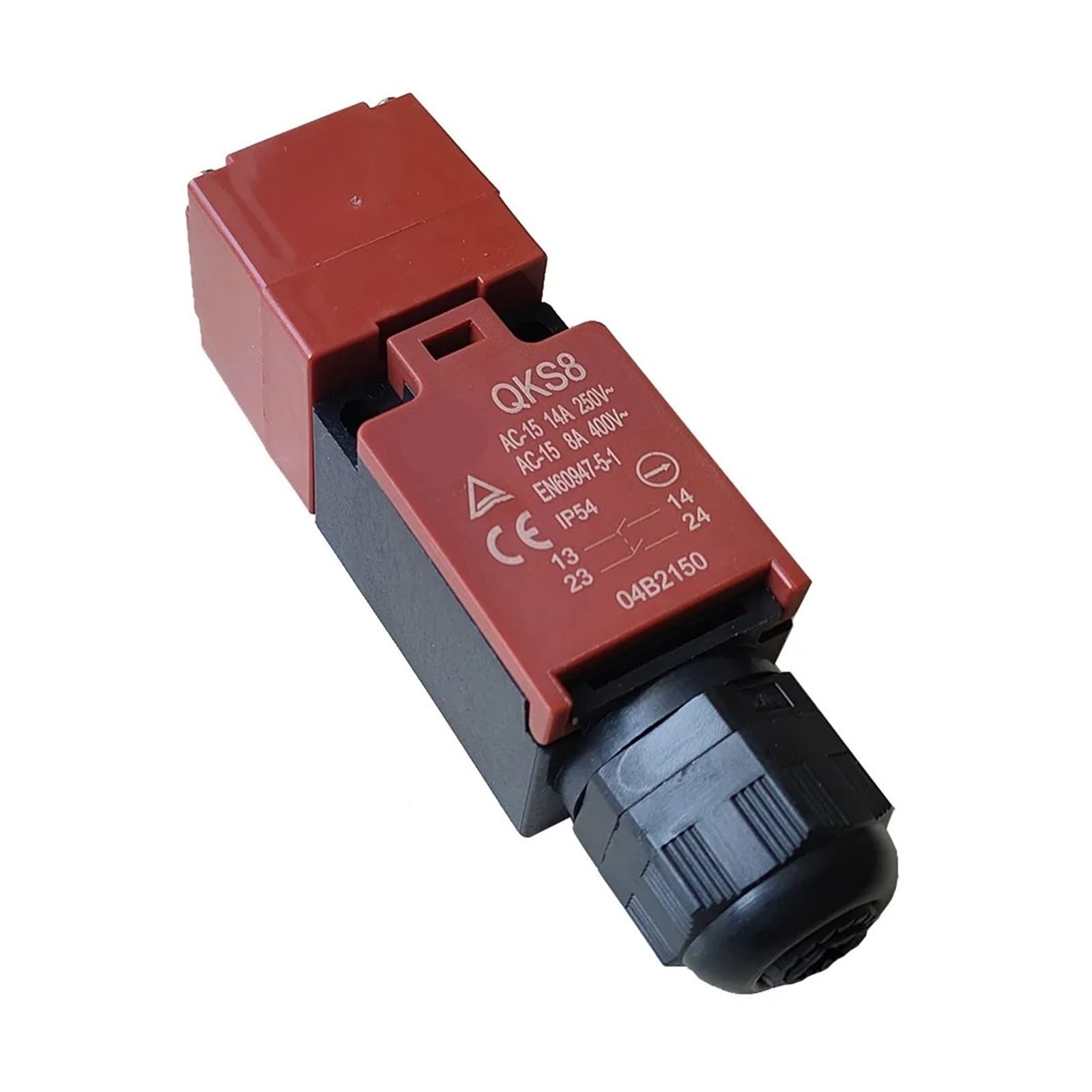 Interruptor de puerta con llave QKS8 2NO de doble voltaje con desconexión CA-15