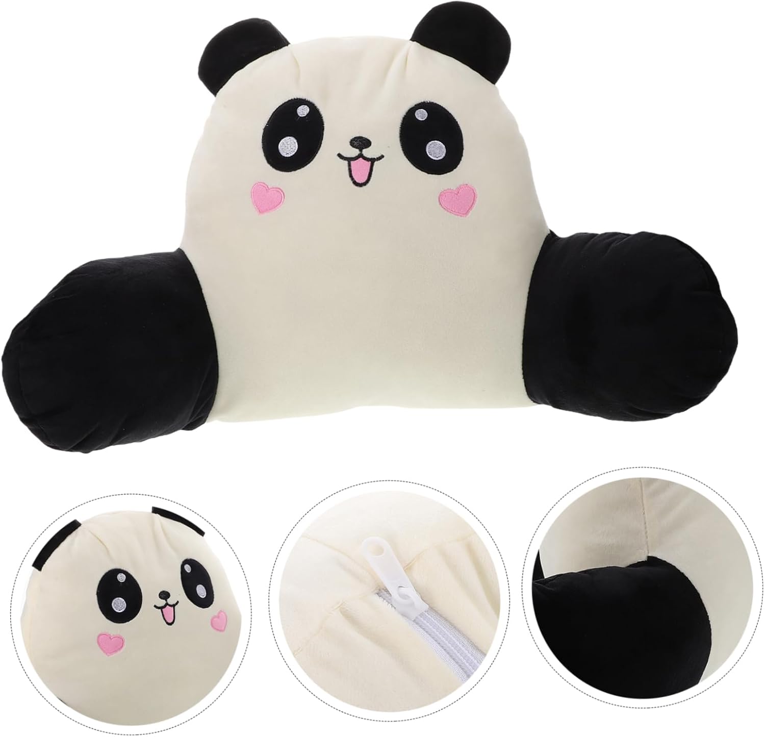 Unomor Pillow Memory Car Headrest Pillow Ergonomic Back Support for Car Seat Soft Lower Lumbar Support for Adults