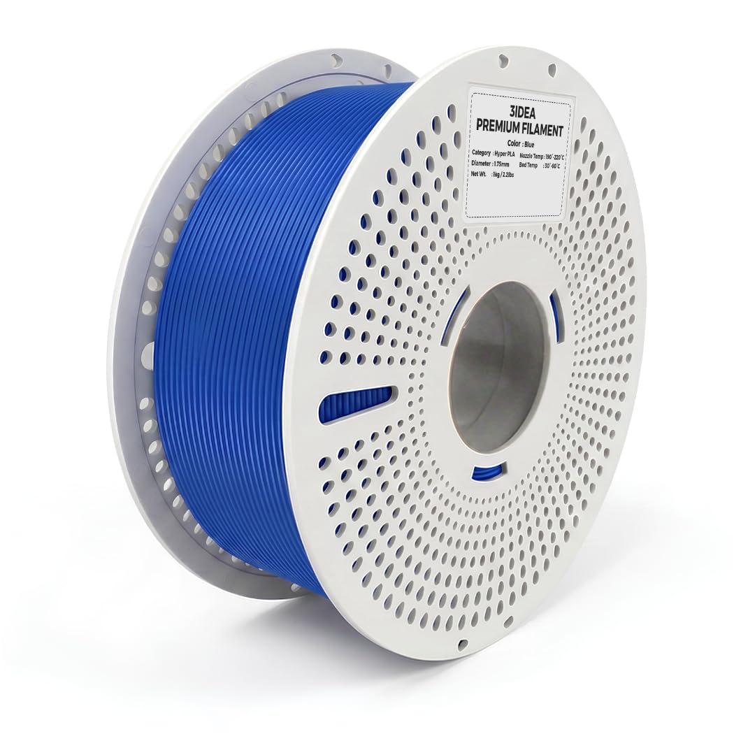 3idea Hyper PLA+ HS High Speed 3D Printer Filament, 1.75mm Blue, Net Weight - 1KG, High Toughness PLA Plus, Dimensional Accuracy ±0.02mm, Premium PLA+ for Smooth & Durable Prints-picture-11