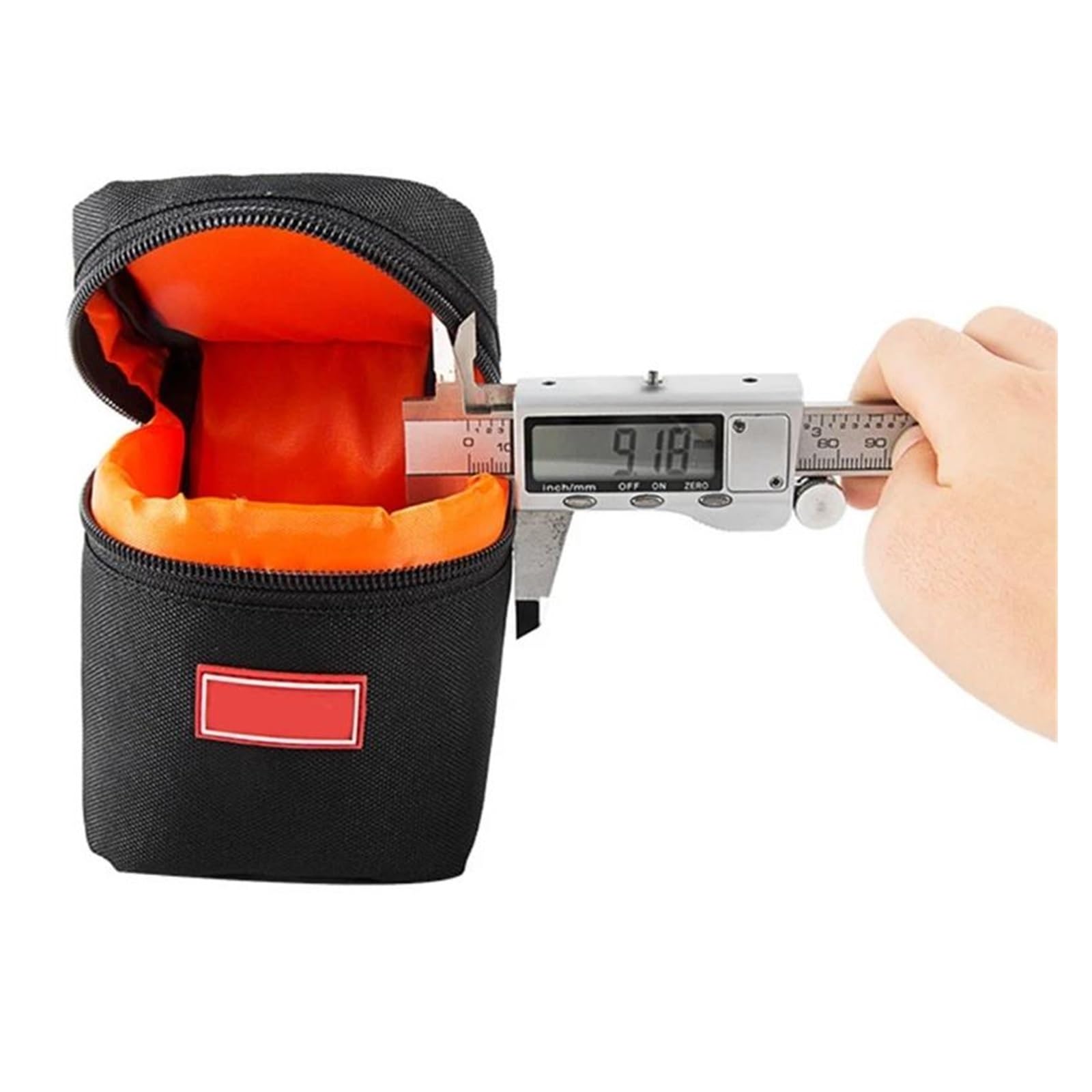 Sacoche de protection portable pour objectif d'appareil photo, compatible avec les appareils photo reflex numériques de 11 cm de hauteur, fournitures de photographie