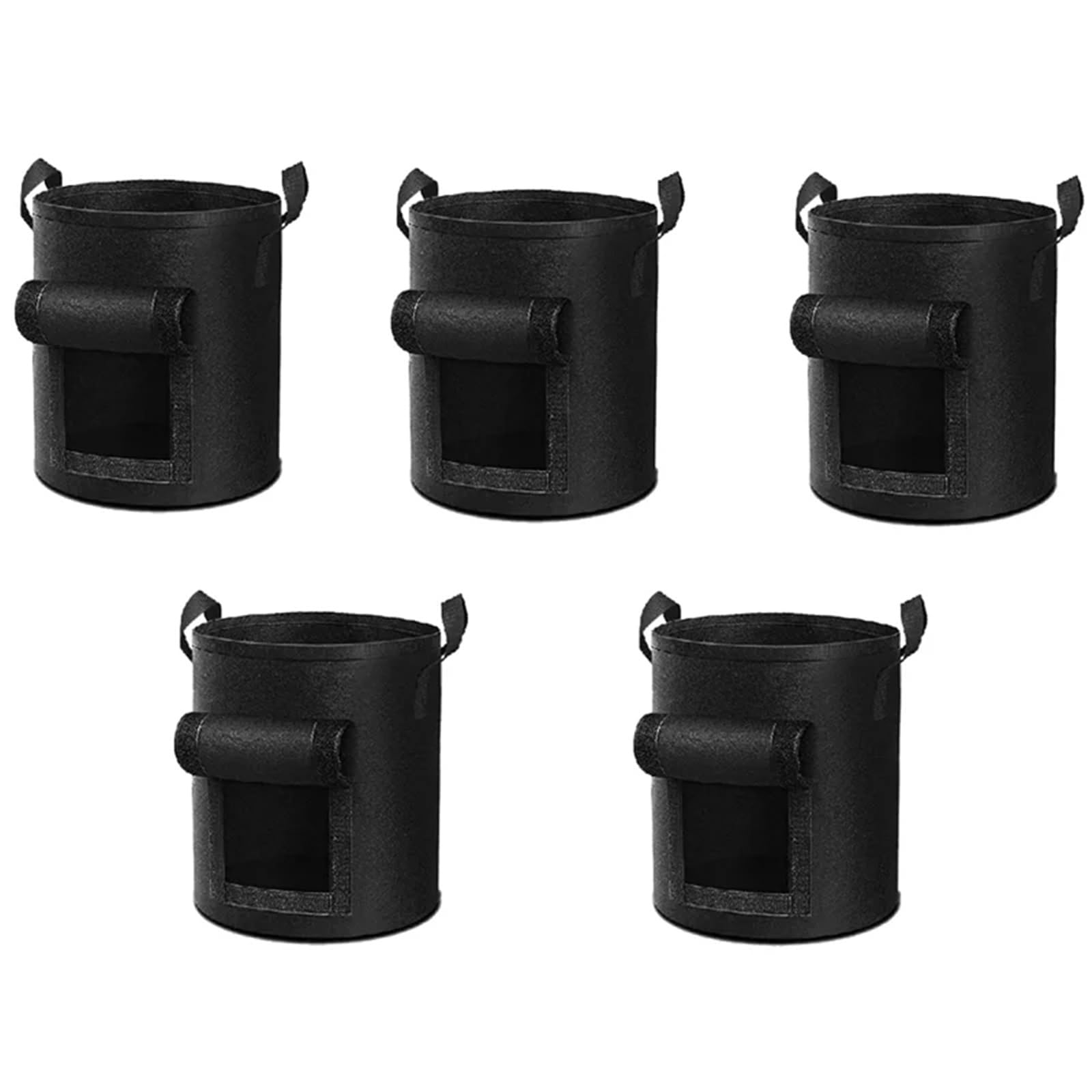 Sac Plantation Non Tissé Sac de Culture Pommes Terre 10 gallons, Sacs Robustes for la, en Tissu avec Rabat
