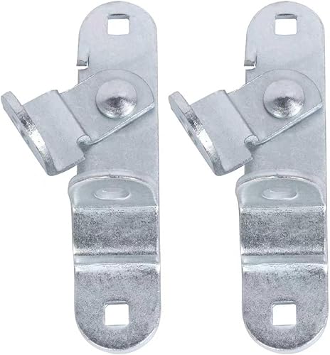 Pestillo de puerta de remolque de carga para rampa, candado de carrera, barra de carrera, mango de bloqueo cerrado para automóvil, paquete de 2