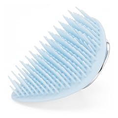 HOKLNUSE Hair Shampoo Brush Scalp Massager Scrubber Dandruff Removal Scrubber with Ergonomic Anti-Slip Handle Wet Dry Hair Care
