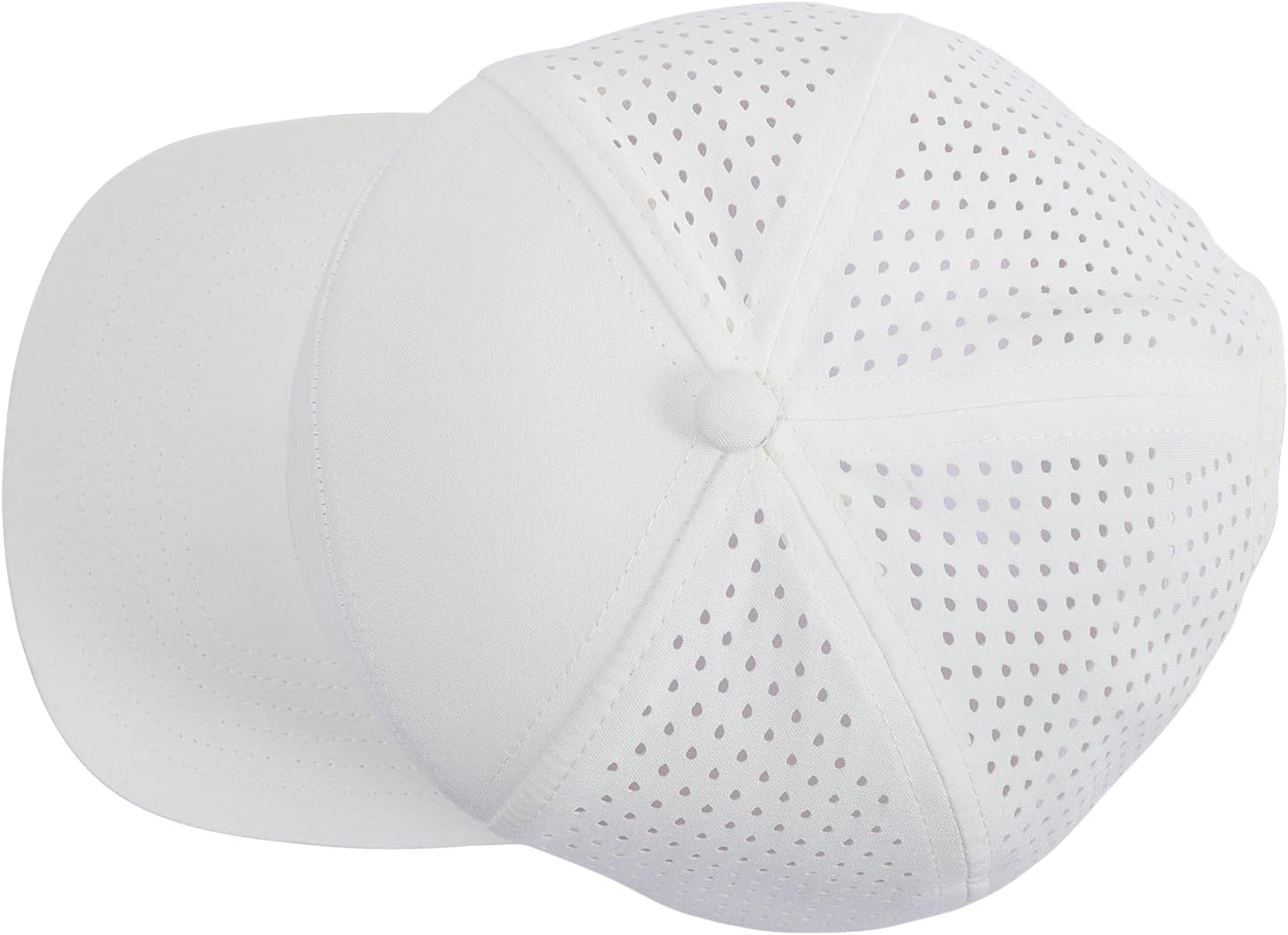 Men's Oversize XXL Flat Brim Baseball Cap Adjustable Performance Snapback Hat Laser Perforated Cap Plus Size for Big Head - Image 5