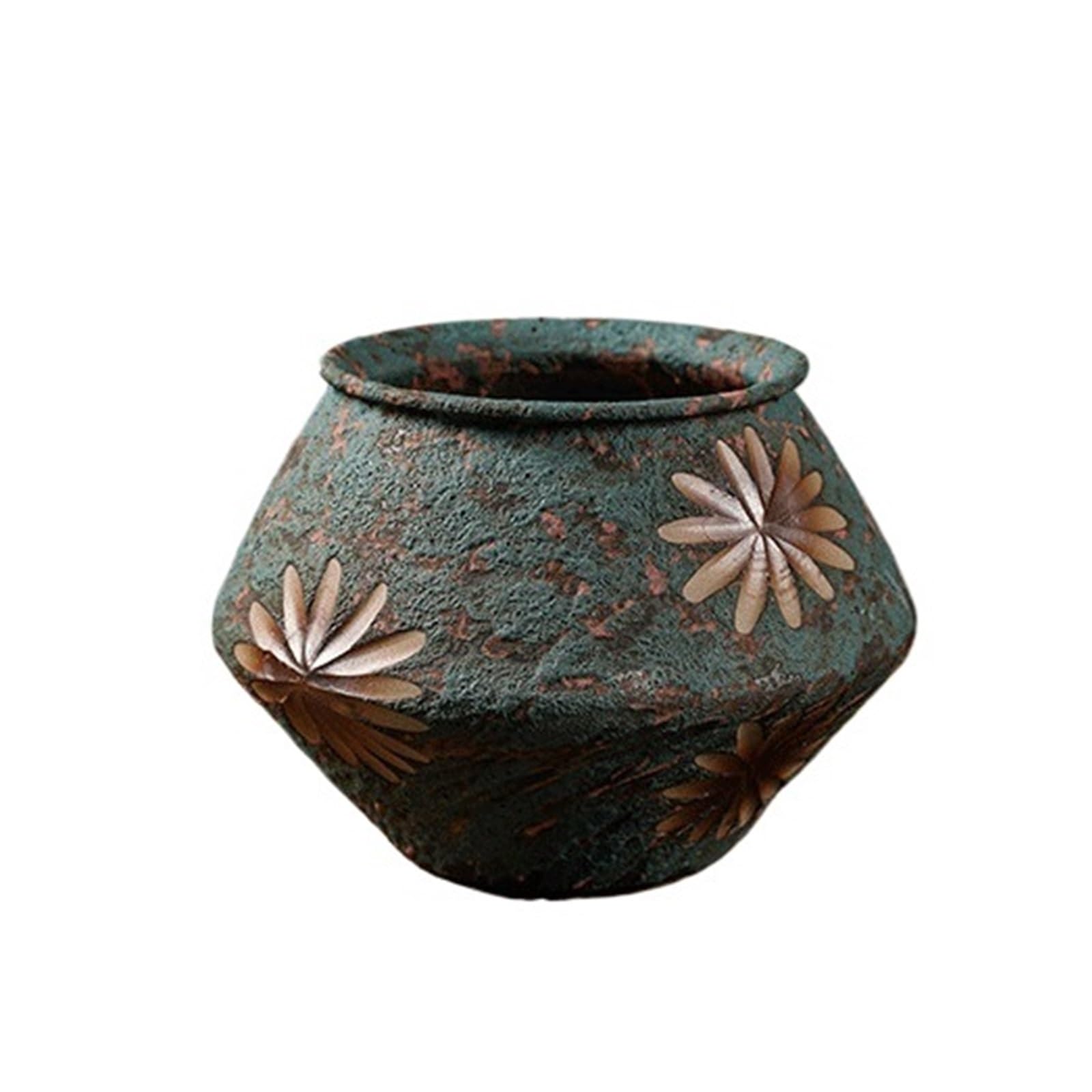 Cenz-888 flowerpot Sunflower Vase Decorations Ceramic Planters Vintage-Style Home Decor Pots for Plants