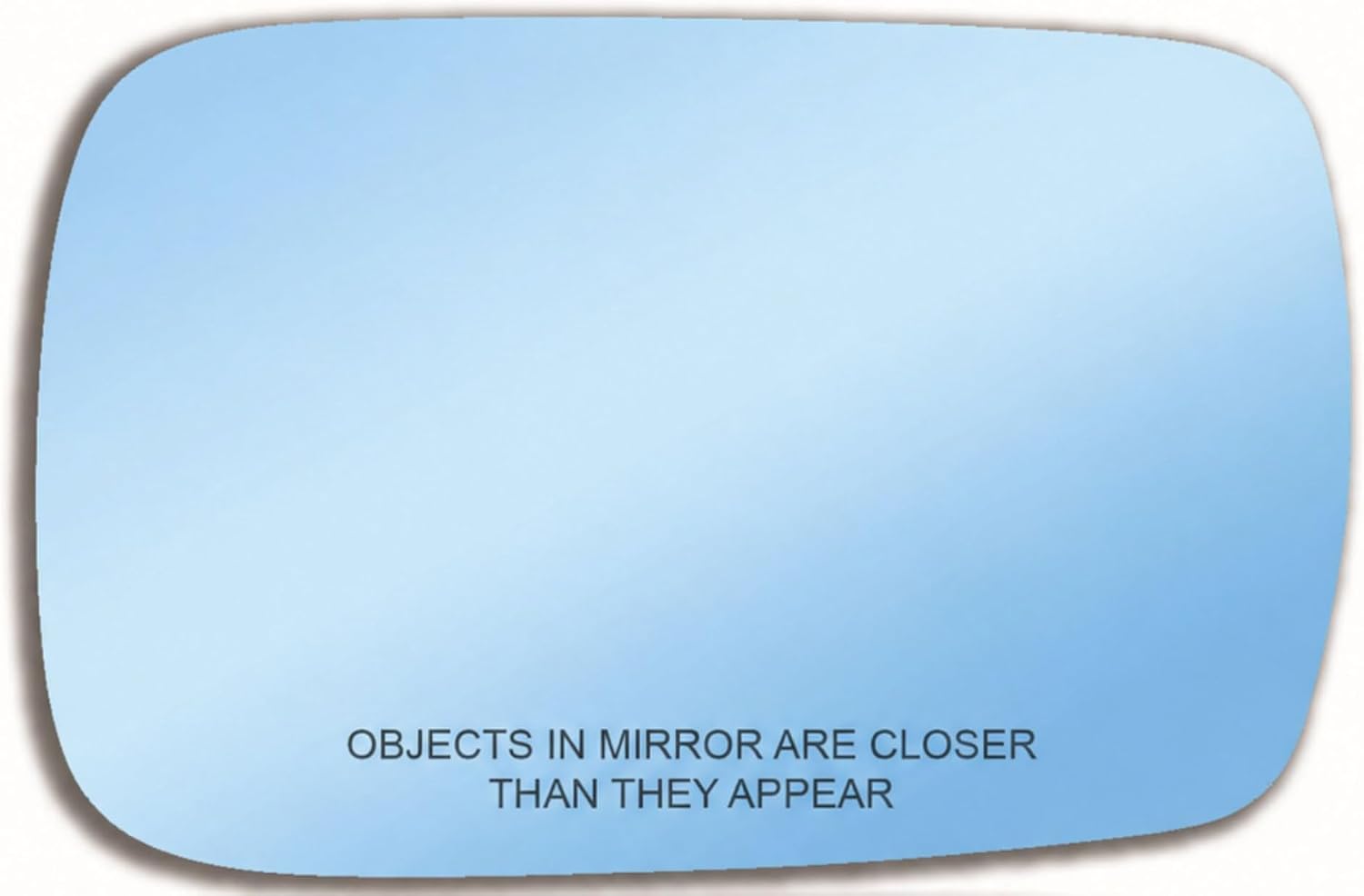 HEATED BLUE Mirror Glass with BACK PLATE for 2007-2013 Acura MDX Passenger Side View Right RH