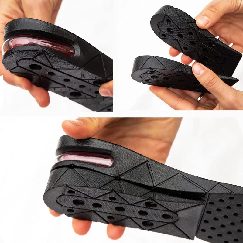 Semelle hauteur augmentée 7cm réglable et insert talon amovible avec coussinet de pied - 4