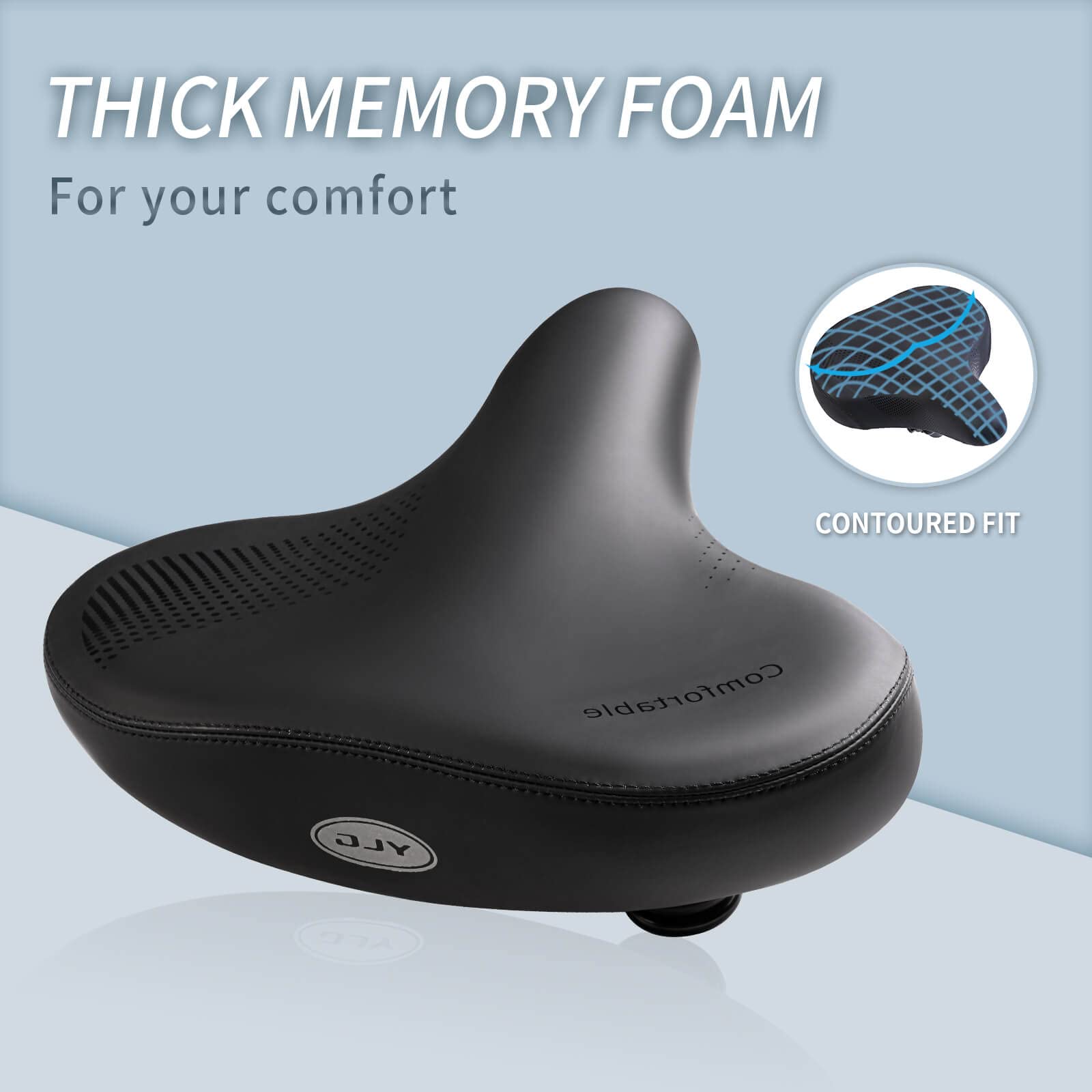 Comfort Bike Extra Wide Seat For Bicycle Bicycle Seat CDYWD Extra
