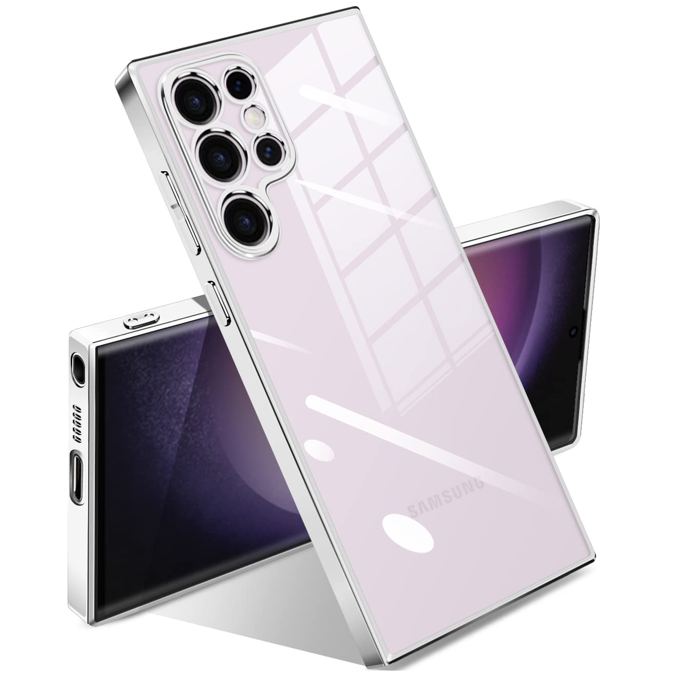Amazon.co.jp: Samsung Galaxy S23 Ultra 5G ケース クリア 耐衝撃 