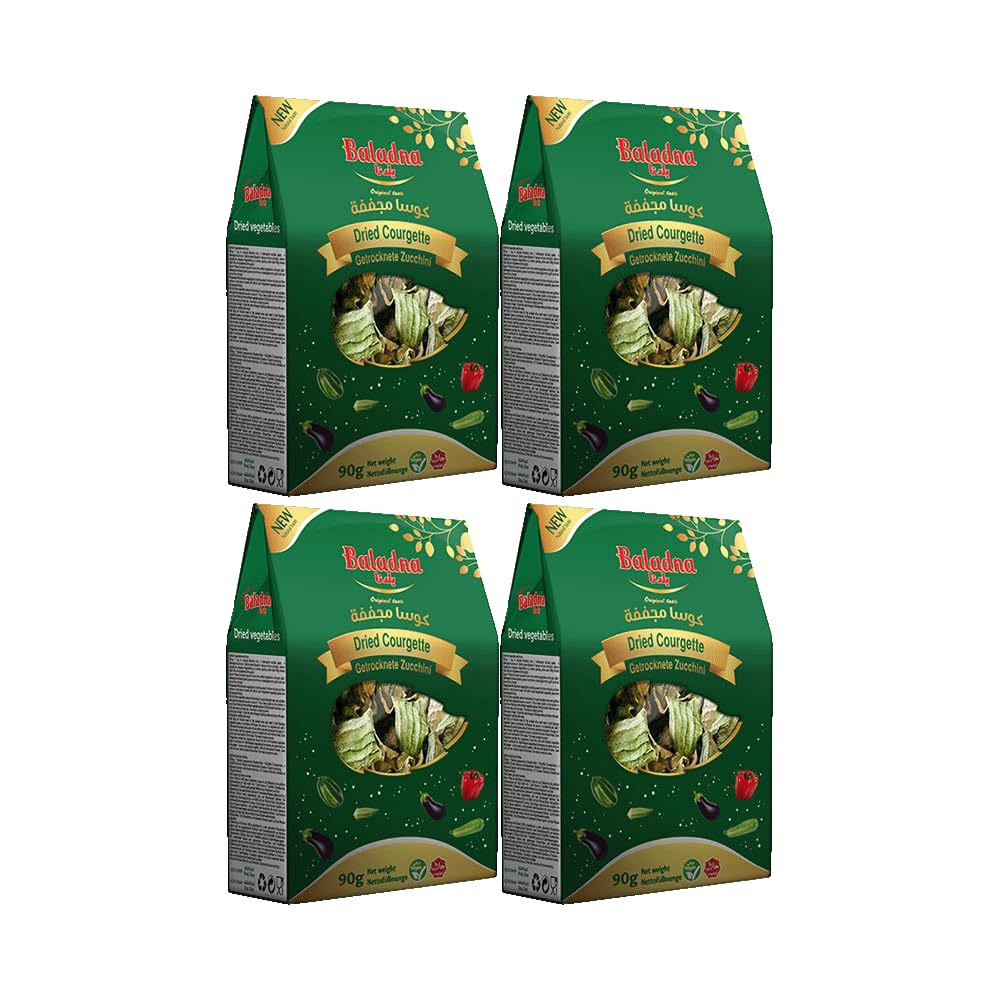 Baladna Getrocknete Zucchini Halal 150 g x 4 Pcs