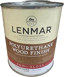Lenmar Polyurethane Wood Finish - Quart - Semi-Gloss