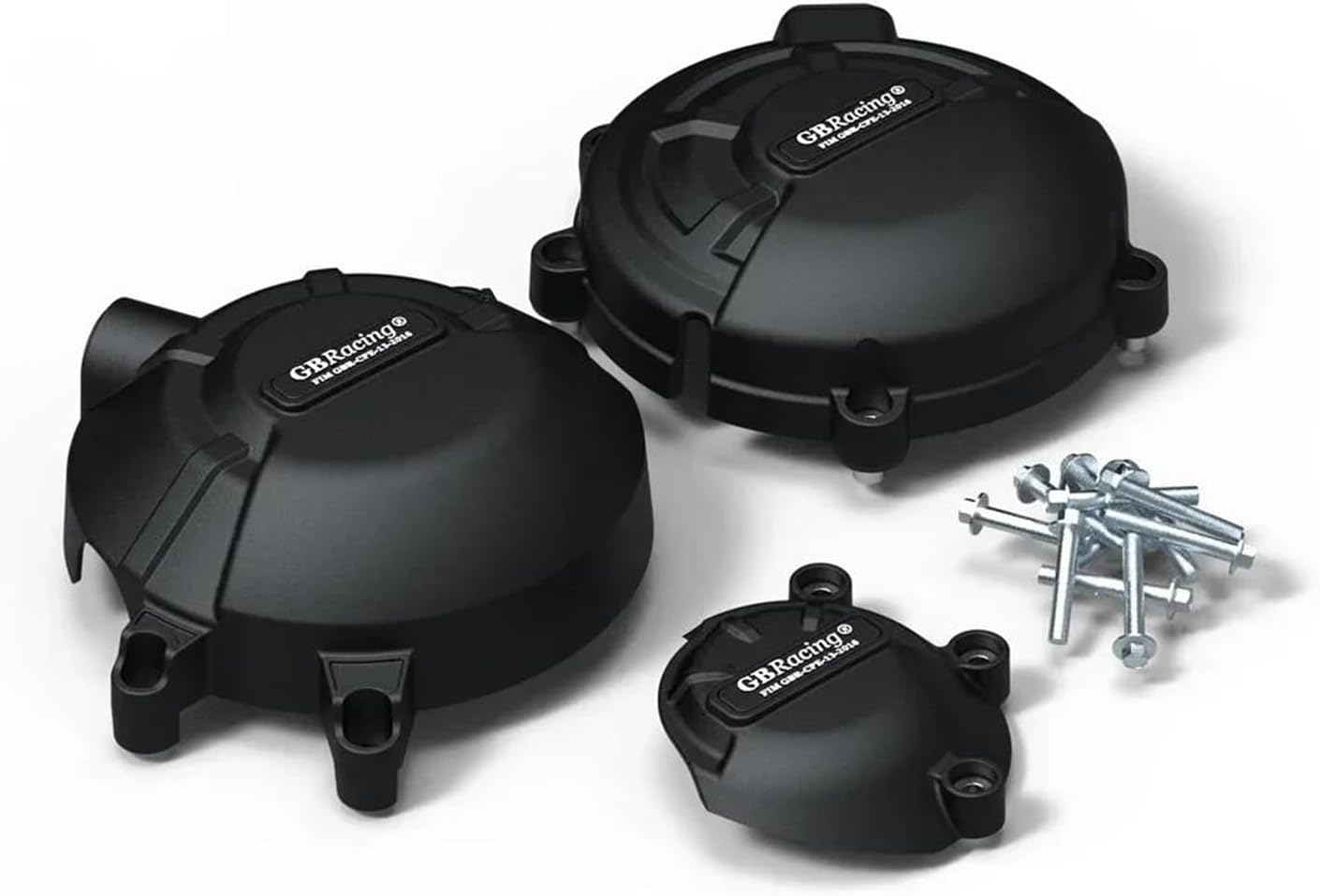 Motorcycle Crankcases Engine Guards for Honda CBR500R CB500F CB500X 2013-2018 Motorcycle Engine Cover Alternator Clutch Protection Cover Engine Timing Parts Covers(1set)