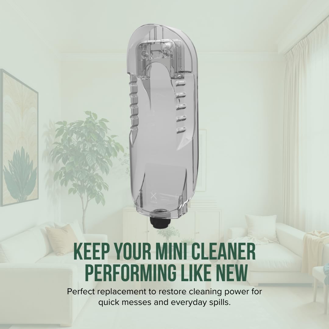 Selgo Replacement Clean Water Tank with Cap for Bissell SpinWave SmartSteam Scrubbing & Sanitizing Spin Mop, Fits Models 3712, 3712W, 3897A