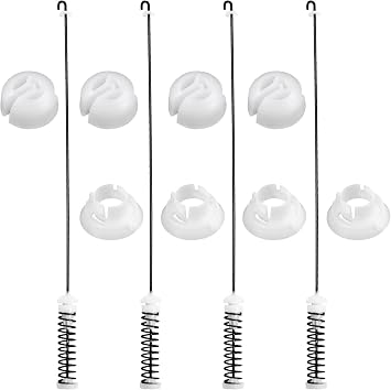 W10780045 Washer Suspsenion Rod Kit Replaces for Kenmore W10537442 for 4 Pack