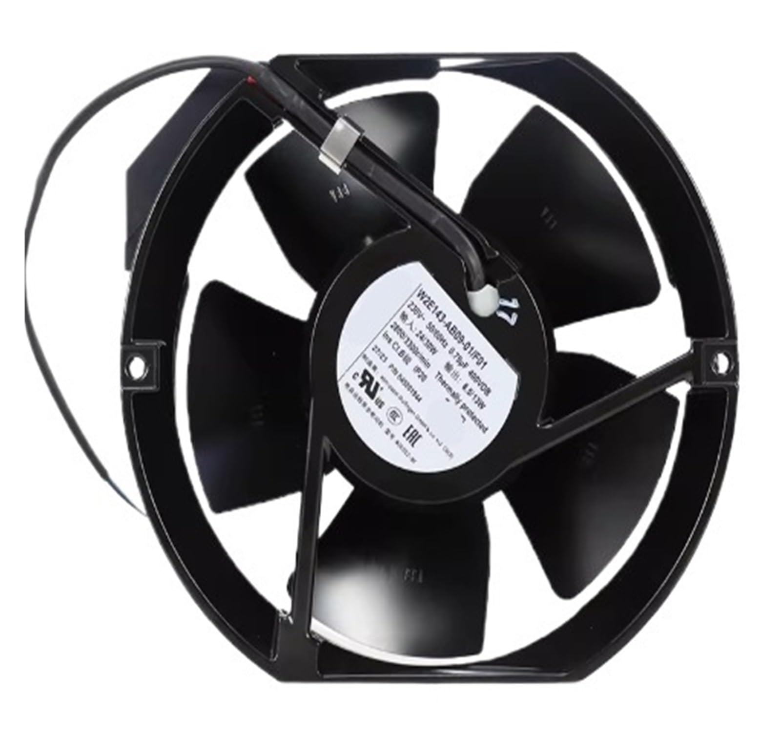 YMUGUEGH W2E143-AB09-01/F01 17251 230V 0.12A Cooling Fan