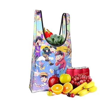 Amazon | [Emzlikne] おそ松さん エコバッグ コンビニバッグ