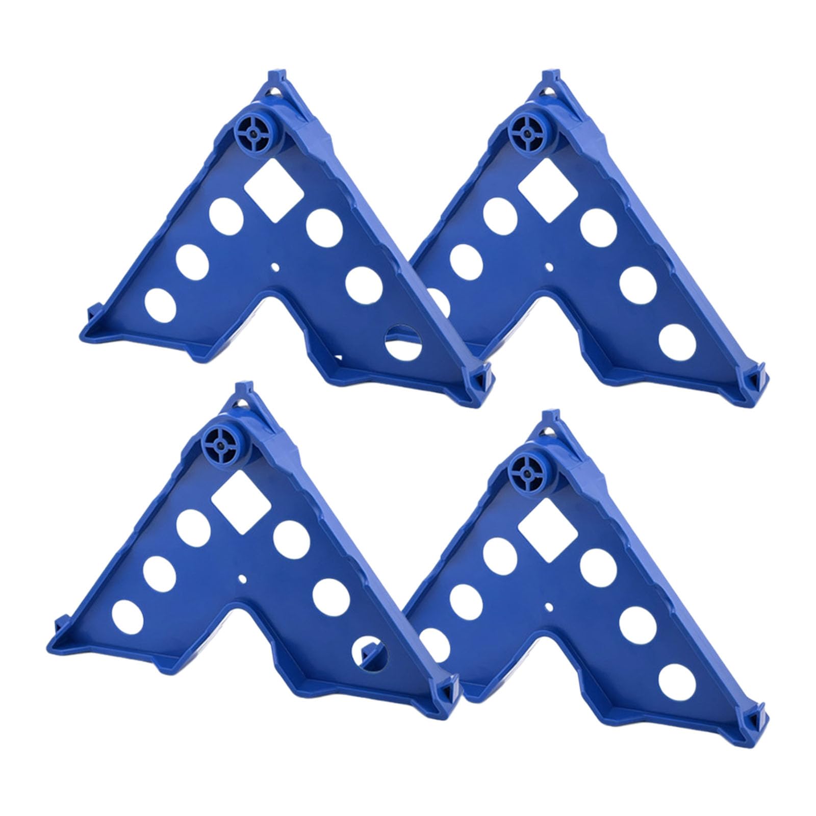 4 Pack Adaptable Painting Rack for Cabinets and Moldings Robust ABS Build Stackable Tool for Efficient Coating Professional Painting Tools Tilt Footprint Small Layout
