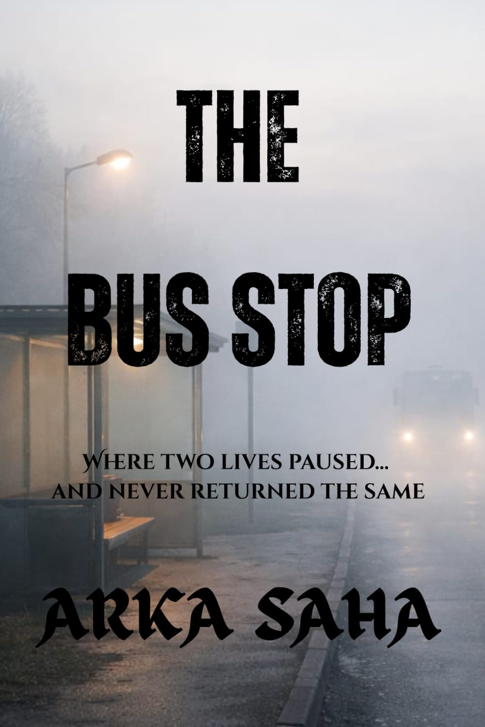 THE BUS STOP: Where two lives paused... and never returned the same