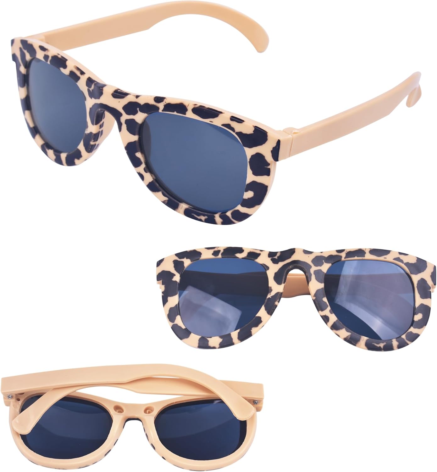 5 PCS Kids Dalmatian Costume Accessories Set for Boys & Girls – Puppy Dog Ears Headband and Tail, Decorative Collar, Bone Dog Tag, and Sunglasses for Halloween and Dress-Up Parties - Image 8