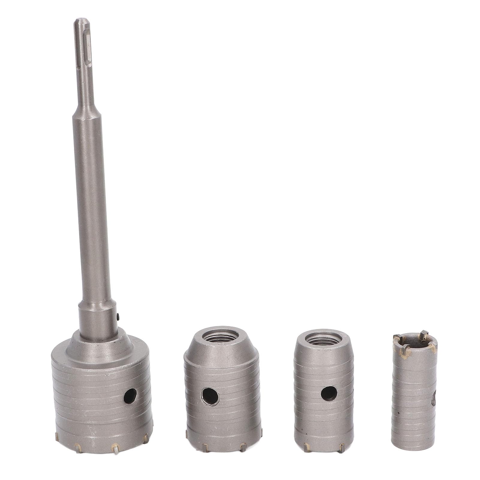 Kit a Tazza per Calcestruzzo 30mm 40mm 50mm 65mm con capacità di Foratura Ad Alta Resistenza per L'installazione di Muri di Mattoni di Cemento