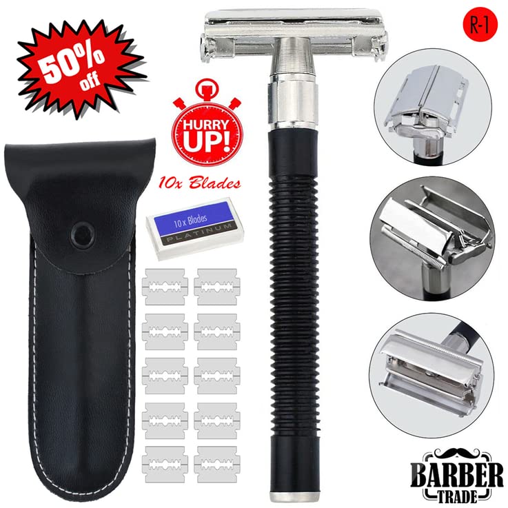 Butterfly Double Edge Razor Safety Razor Fits All Double Edge Razor