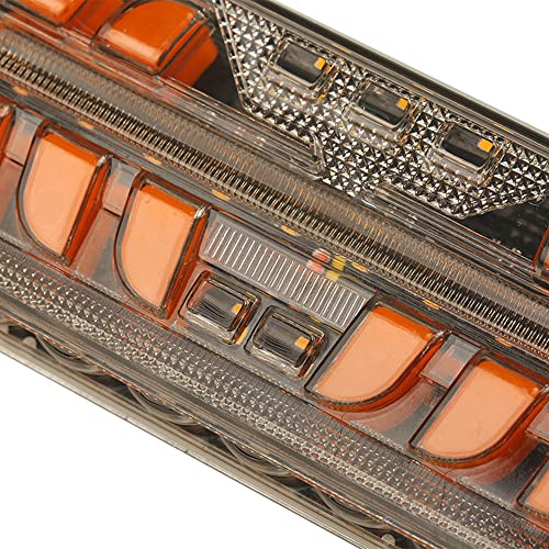 2 Unidades Luz De Destaque De Caminhão âmbar E Branco Led Lateral 12~24v Luz Traseira De Reboque Uni