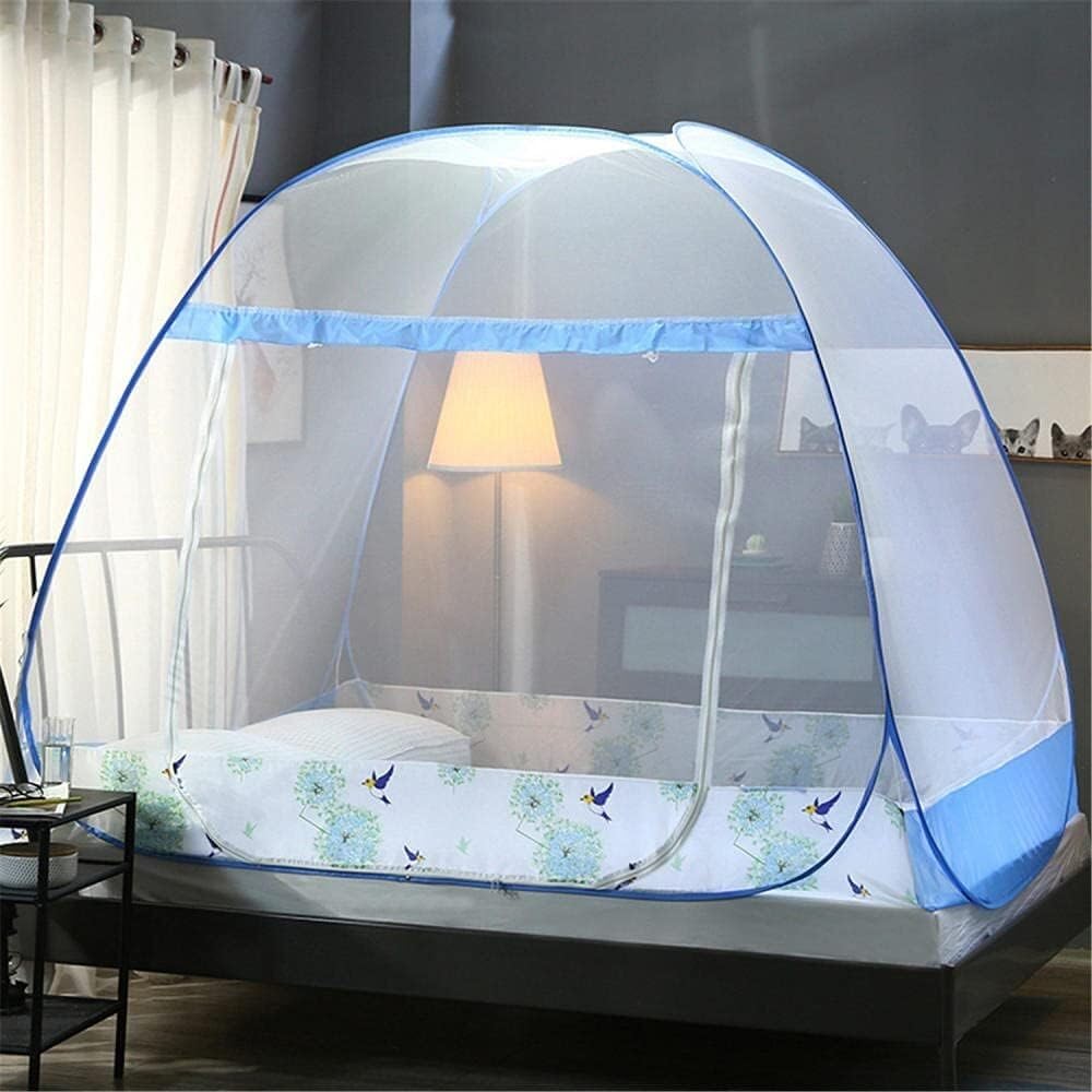 Moustiquaire pliable portable pour lit de camping et chambre
