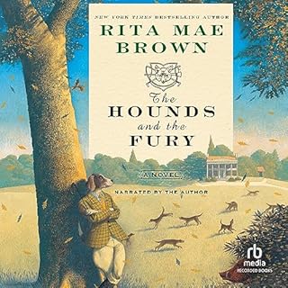 The Hounds and the Fury Audiolibro Por Rita Mae Brown arte de portada