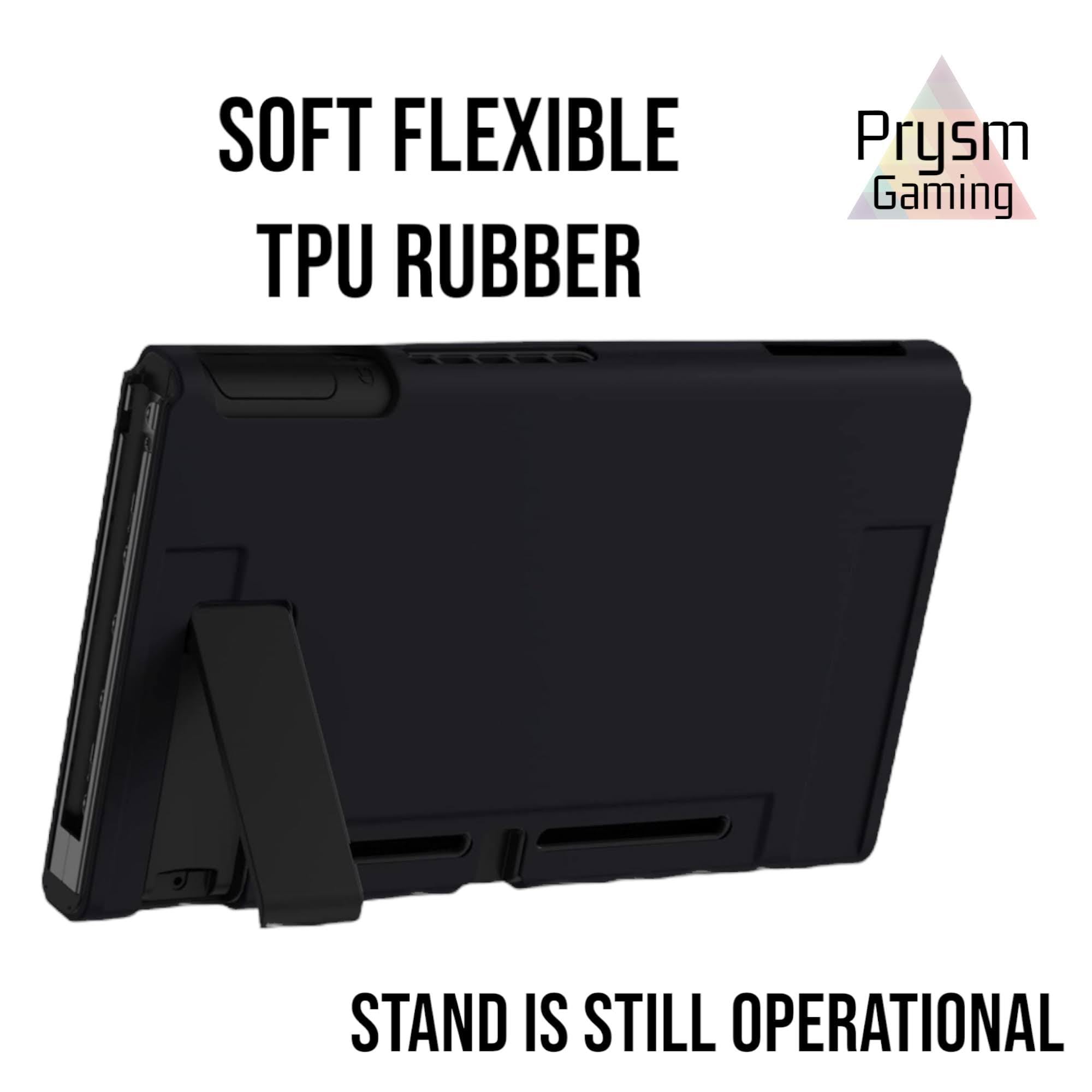 Coque de protection en caoutchouc TPU robuste et résistante pour console Switch originale OLED et Joy Cons (Super Smash Bros, Original Switch)