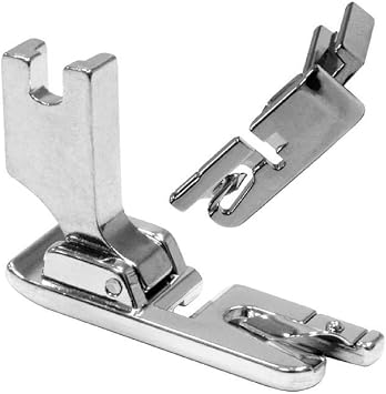 PannySewCraft Low Shank Narrow Rolled Hem Sewing Machine Presser Foot 1/8 Inch - Fits All Low Shank Snap-On Singer*, Brother, Babylock, Euro-Pro, Janome, Kenmore, White, Juki, New Home