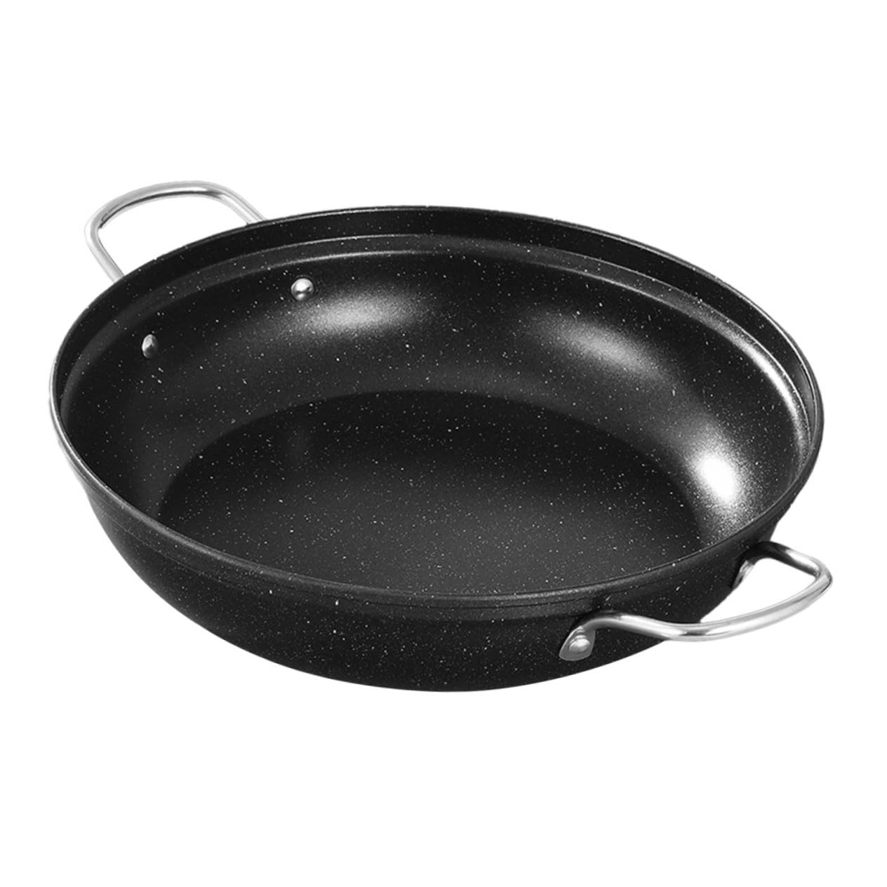 Marmite wok de 28 cm résistant à la chaleur pour cuisson saine des soupes