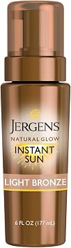 Jergens Natural Glow Instant Day Sunless Tanning Moose Light Bronze - 6 oz