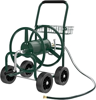 VINGLI 4-Wheel Garden Hose Reel Cart image
