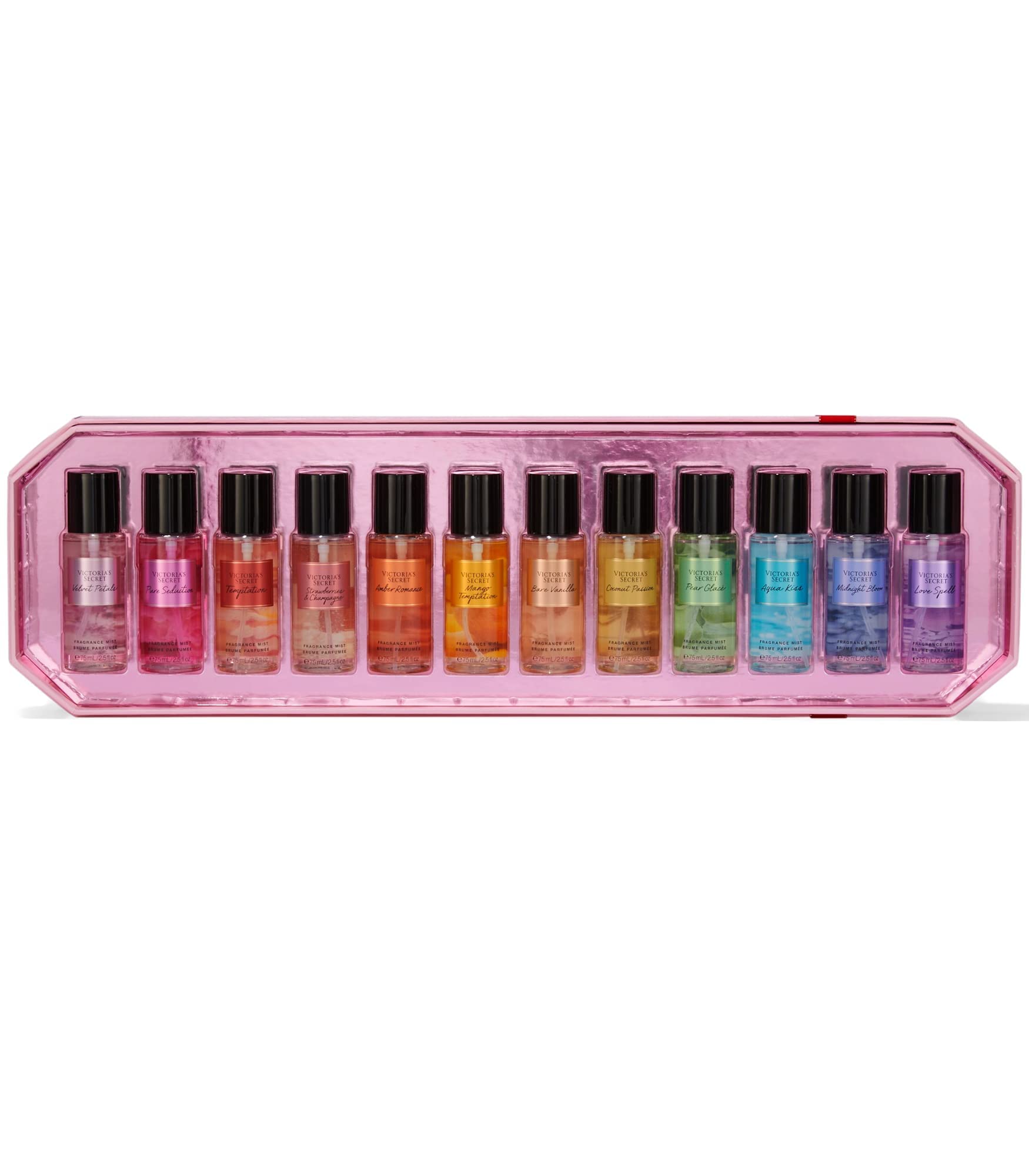 victoria's secret body mist set of 12