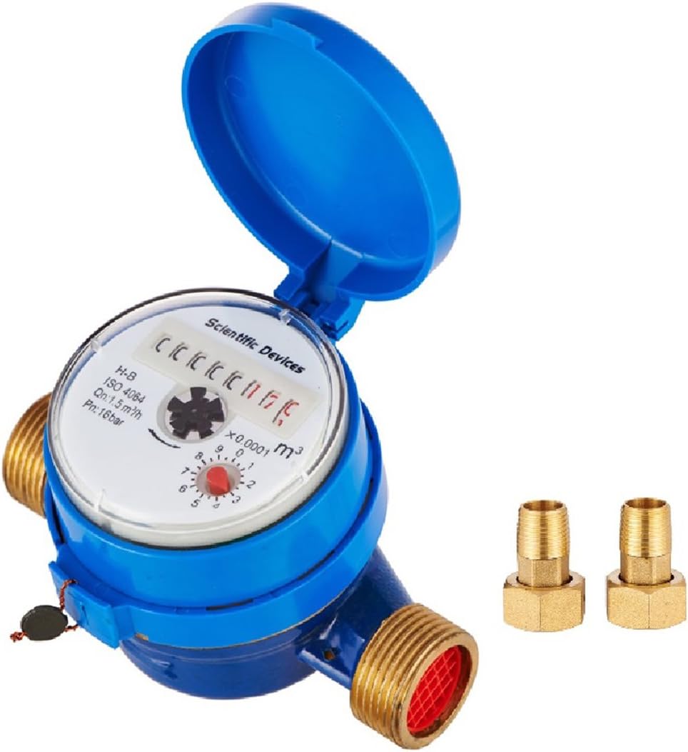 Scientific Devices Water Meter 15Mm Single Jet Class B
