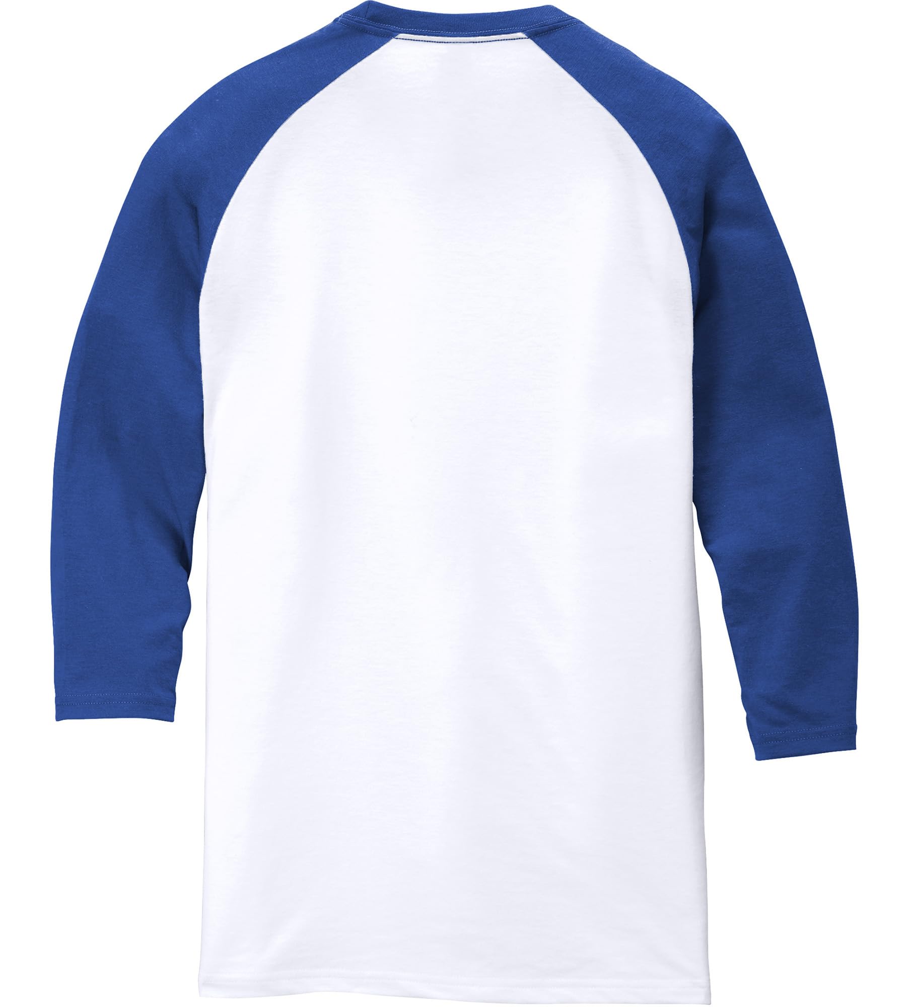 Joe's USA, maglietta da baseball Raglan da uomo. Maglietta da baseball con maniche a 3/4 Taglie: XS-4XL. - Blu - XL