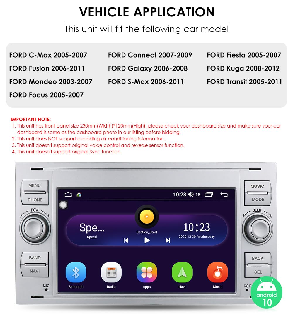 Navigationsgerät für Auto LKW Navi 7 Zoll GPS Navigation für Auto LKW mit Europa UK 52 Karten, Lebenslang kostenloses Kartenupdate