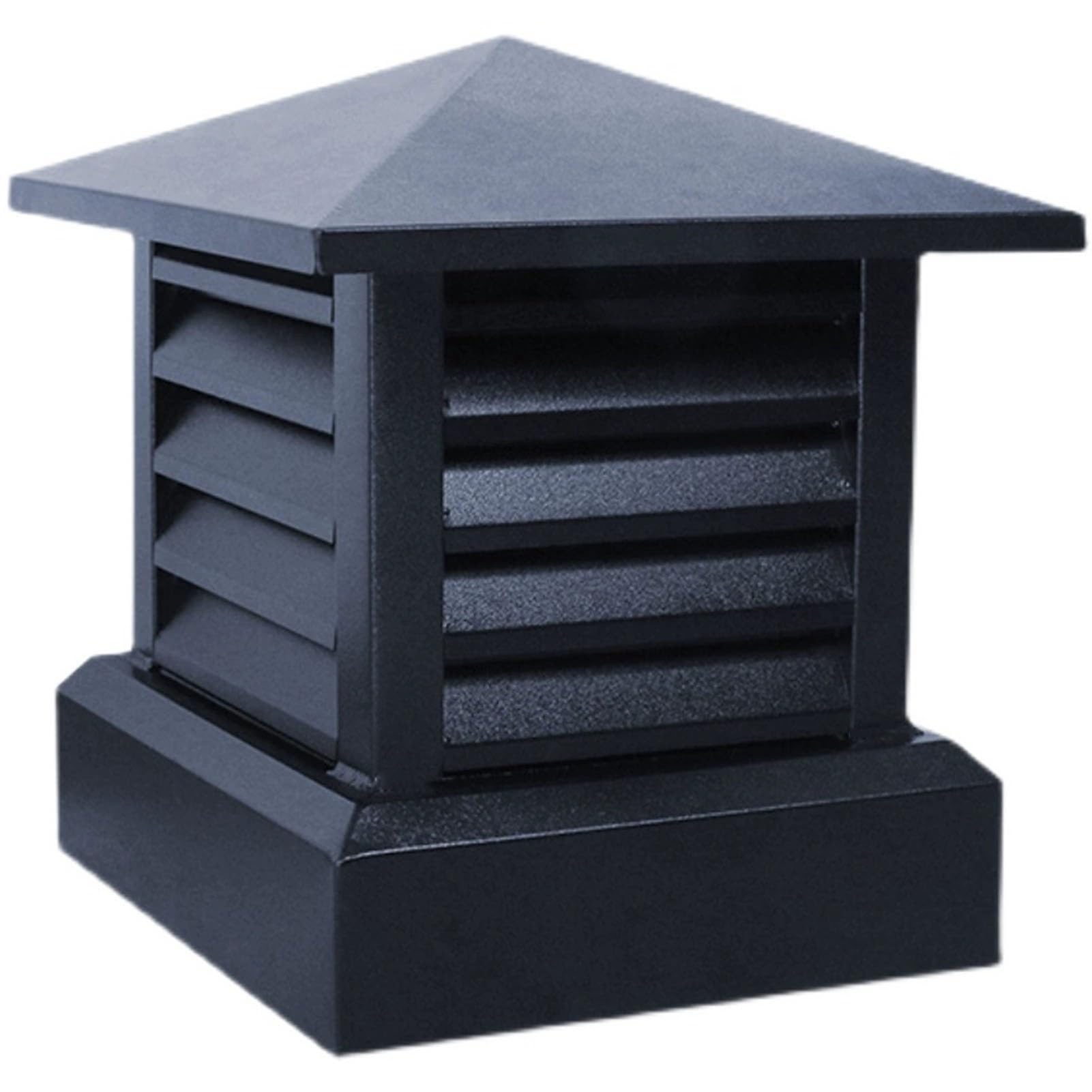 Tapones para Chimenea, Tapa de Chimenea de Aluminio Impermeable - Sombrerete y Rejilla de ventilación estándar de fácil instalación para ventilación de Techo Exterior (35 x 35 cm) - Duradero