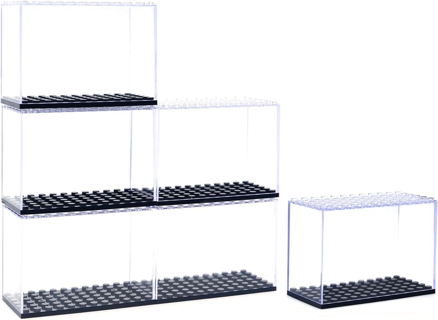 6PCS Minifigure Display Case for Lego