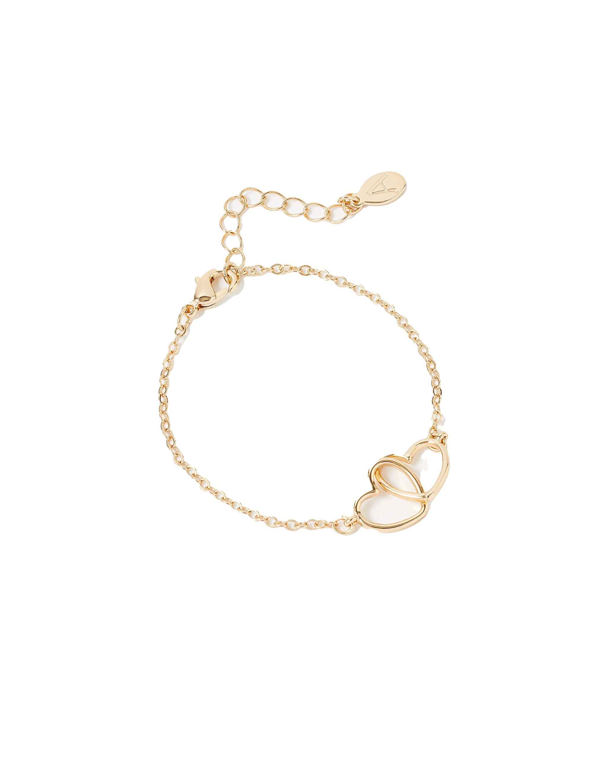 Accessorize London Womens Gold Linked Hearts Bracelet (B09NC7C7LS) Amazon Price History, Amazon Price Tracker