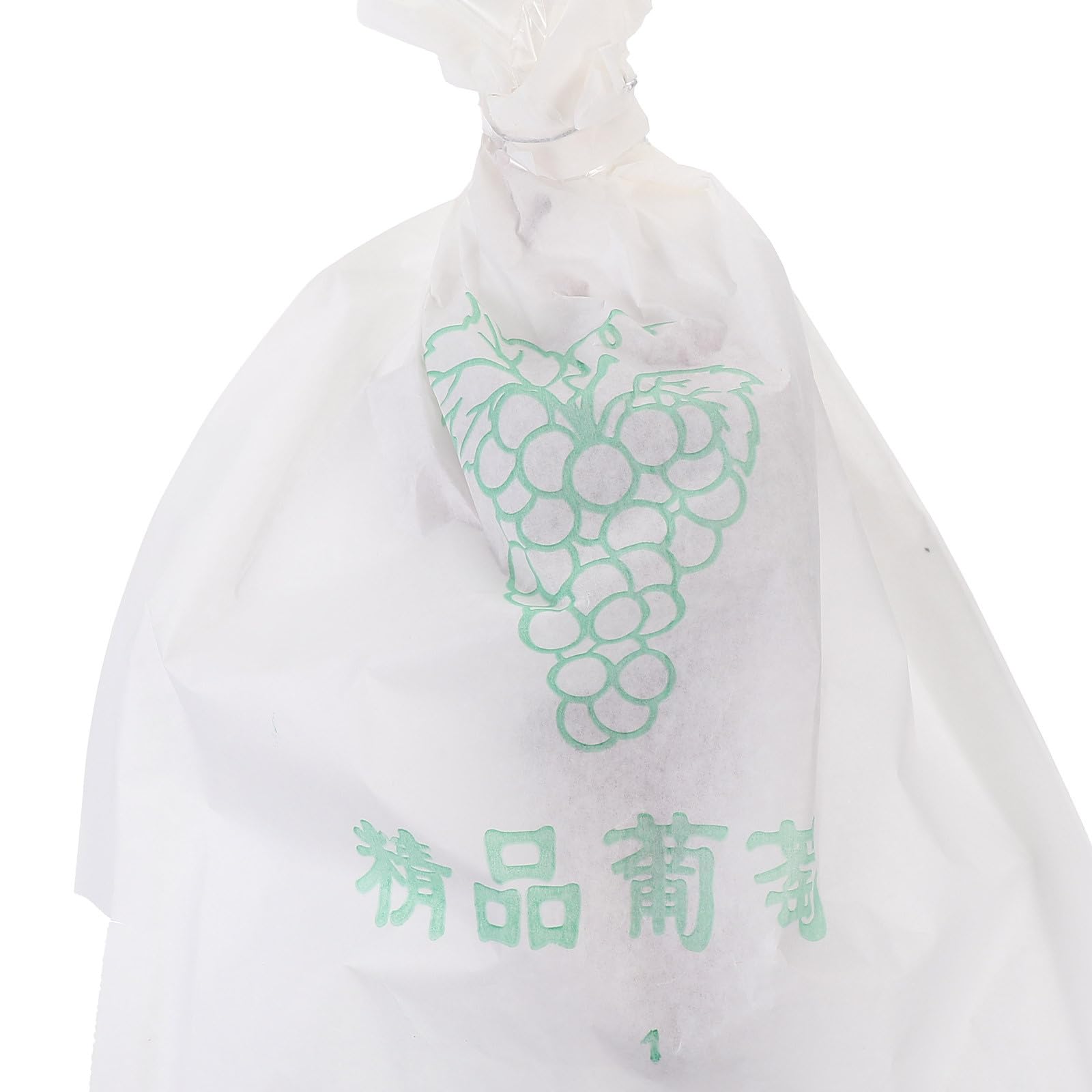 DOITOOL 100 Bolsas Protectoras de Papel Blanco para Uvas y Frutas, Bolsa Transparente para Protección contra Condiciones Meteorológicas y Aves, Adecuado para Cultivo y Jardinería