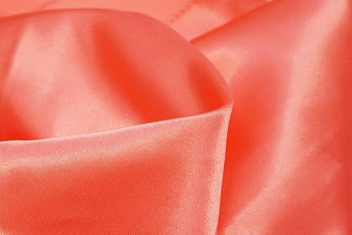 Miniatura 7 de Juego de sábanas de satén de 6 piezas. Juego de sábanas de satén de seda suave. Sábana encimera color naranja, sábana bajera ajustable con bolsillo