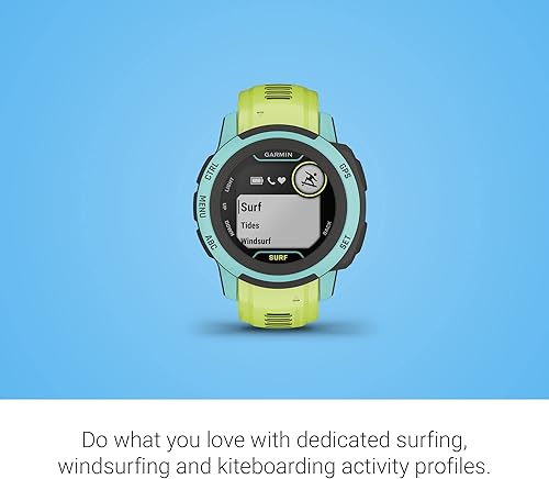 Miniatura 4 de Garmin Instinct 2S, Surf-Edition, reloj resistente para exteriores de menor tamaño con GPS, funciones de surf, construido para todos los elementos,