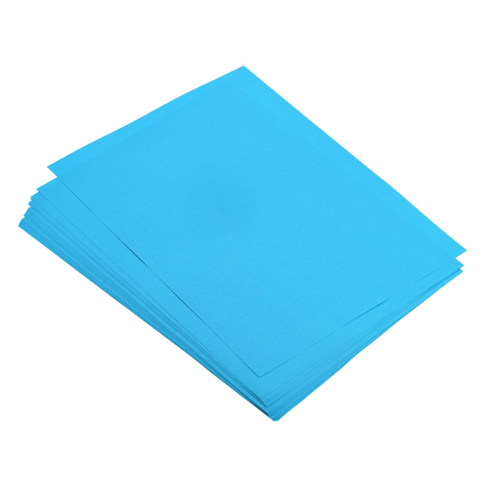 sourcing map 100 Sheets Colored Copy Paper 8.3 Inch Printer Paper 80gsm Pale Blue for Office Printing, Document Copying, Invitations, Forms, Art Projects โ image 1
