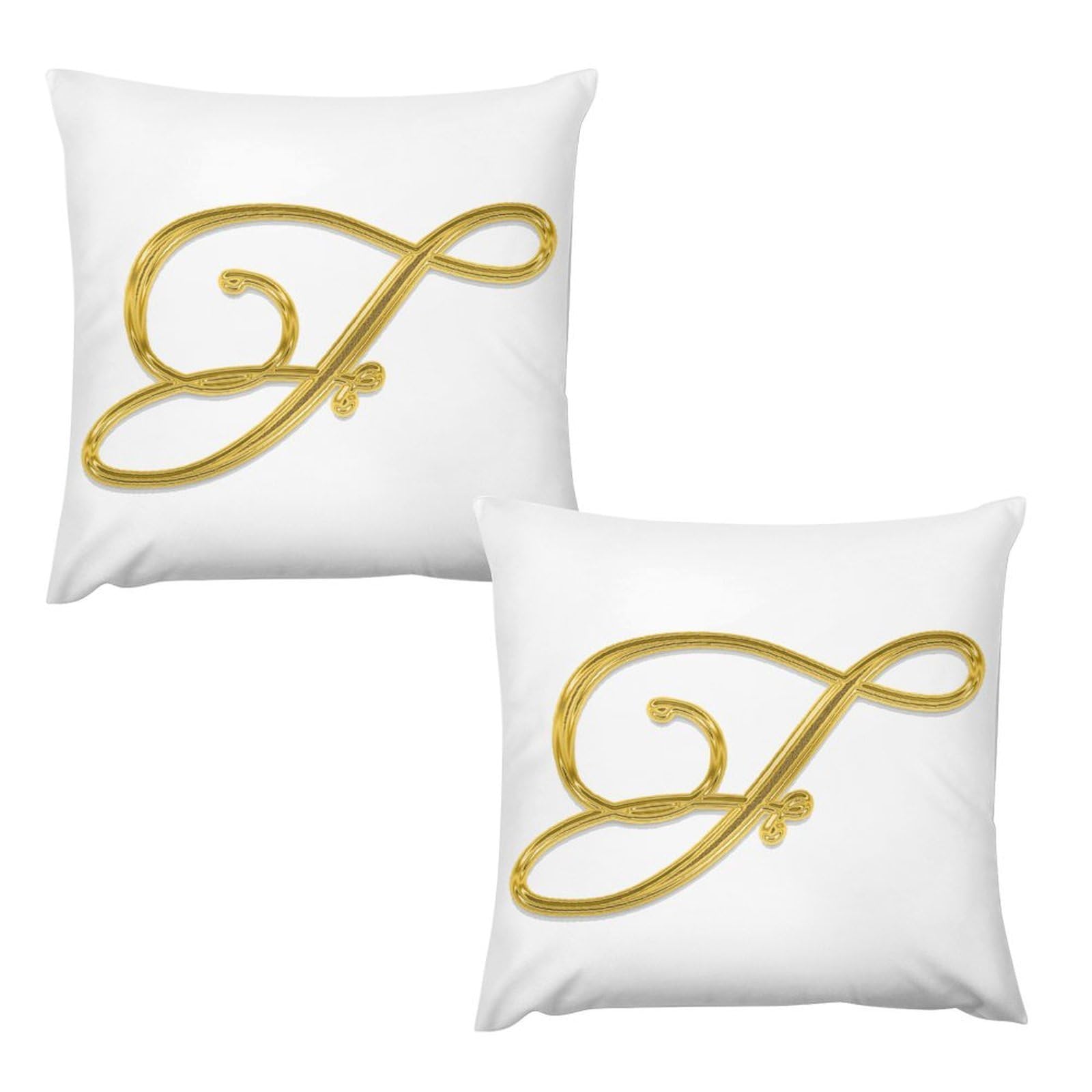 Housse de coussin lot de 2 doux et décoratif beige crème pour chambre et salon