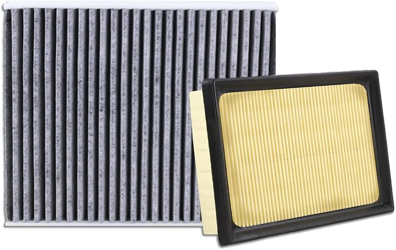 Kit de filtros de ar do motor e cabine Kefly para Toyota Prius e Corolla híbridos 1.8L – 2 unidades