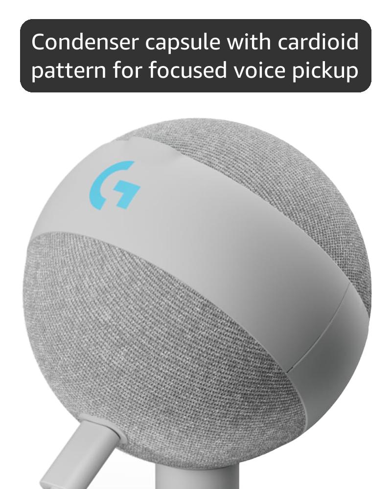 Amazon.com: Logitech G Yeti Orb Condenser RGB Gaming Microphone