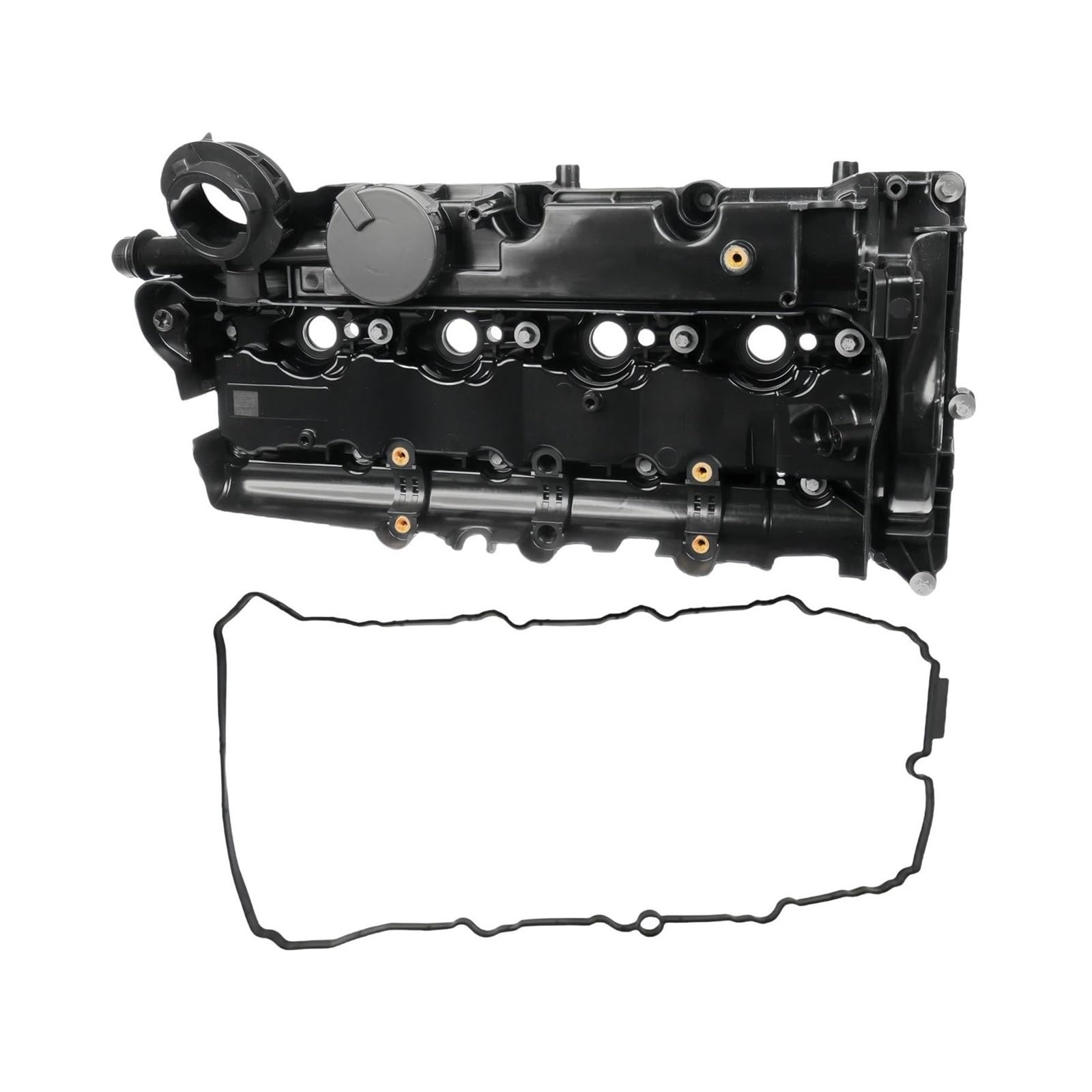Tapa Balancines para B&MW Serie 1 3 5 X3 E88 E82 E81 E87 E93 E92 E90 E91 E60 E61 E83 2001-2013 11127797613 Tapa De Válvula De Culata Tapa De Válvula De Motor