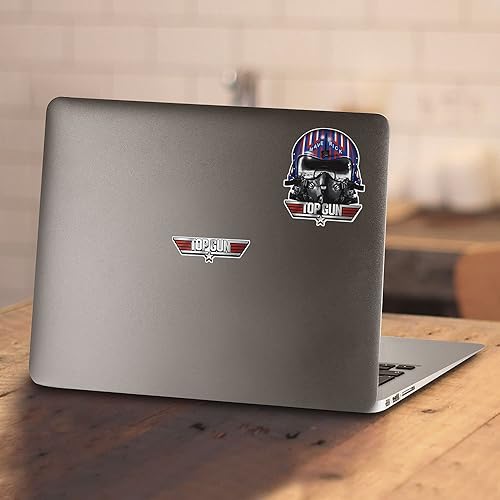 Miniatura 3 de Popfunk Top Gun Maverick - Calcomanías coleccionables para casco y logotipo