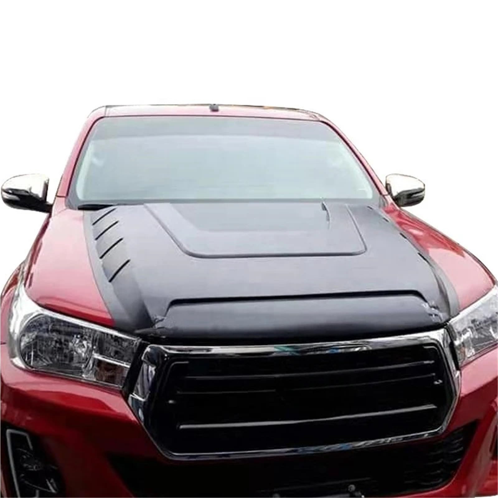 Czarne maski pełne pokrywy akcesoria pasujące do Toyota Hilux Rocco 2018 2019 samochodowe